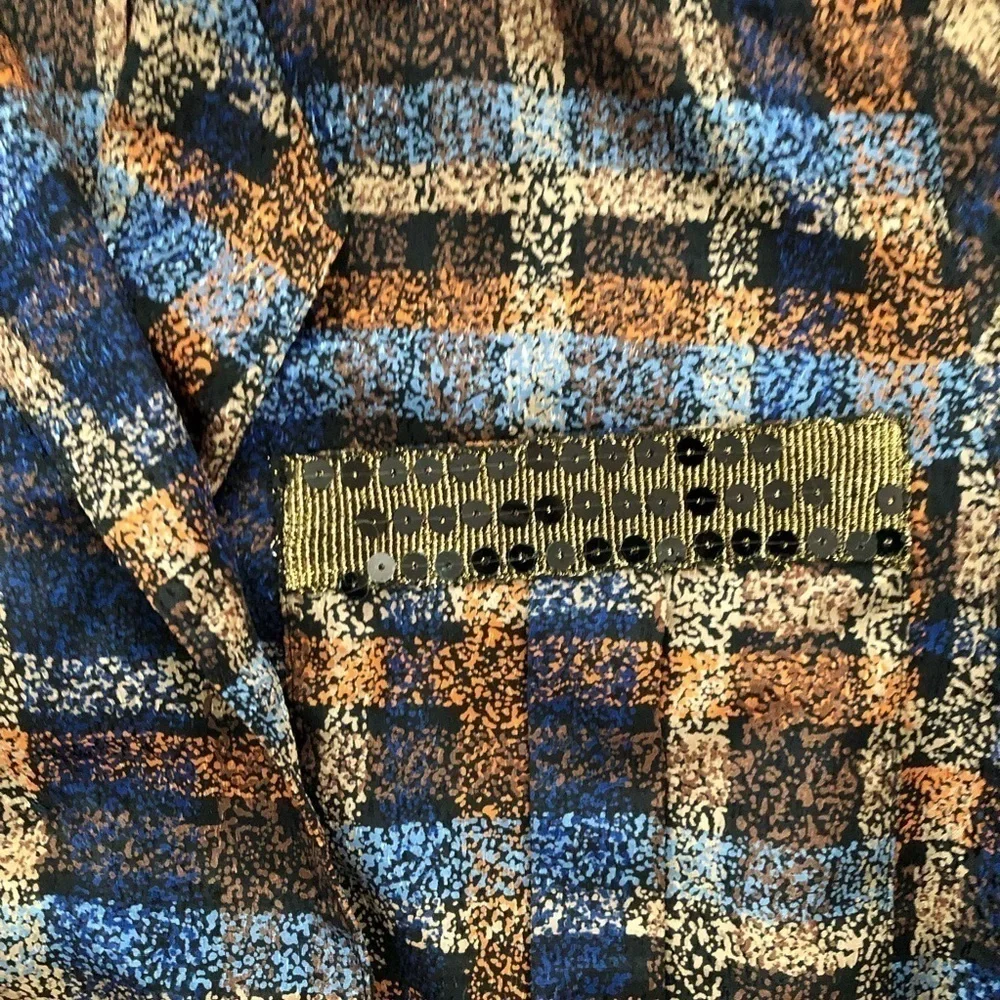 Vintage Ozdi-a multicolored 2 piece skirt set size small in great condition - Picture 4 of 10